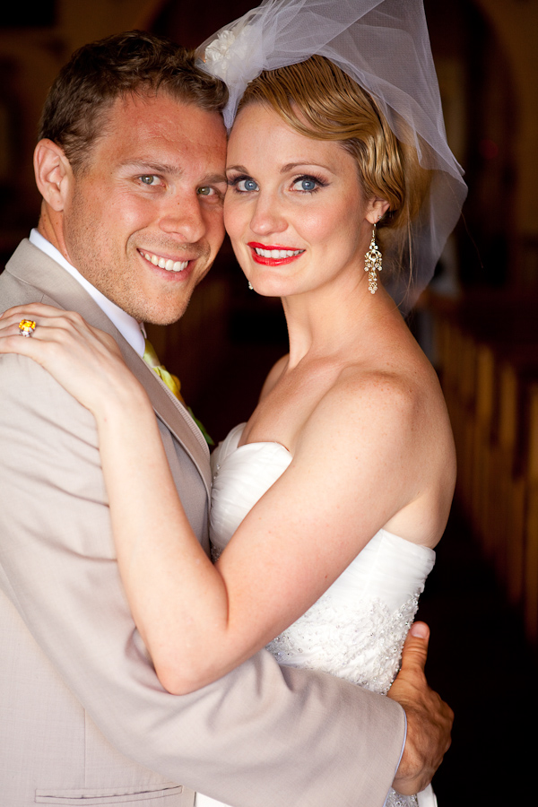 the happy couple - photo by Seattle based wedding photographers La Vie Photography